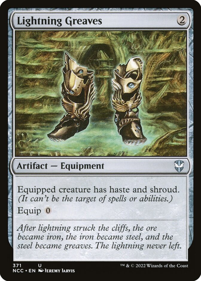 Lightning Greaves, New Capenna Commander · 371