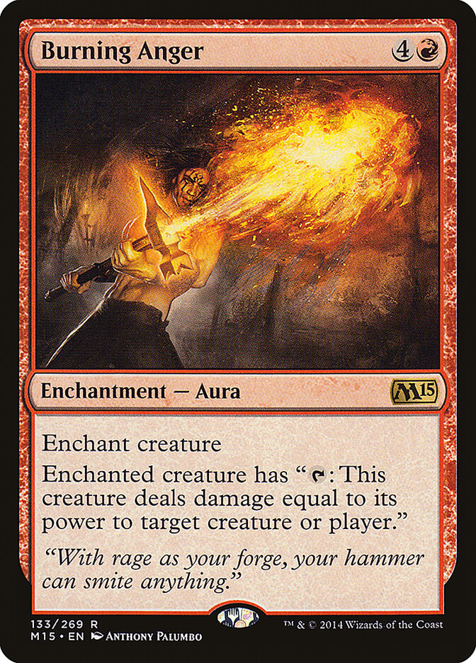 Burning Anger, Magic 2015 · 133/269