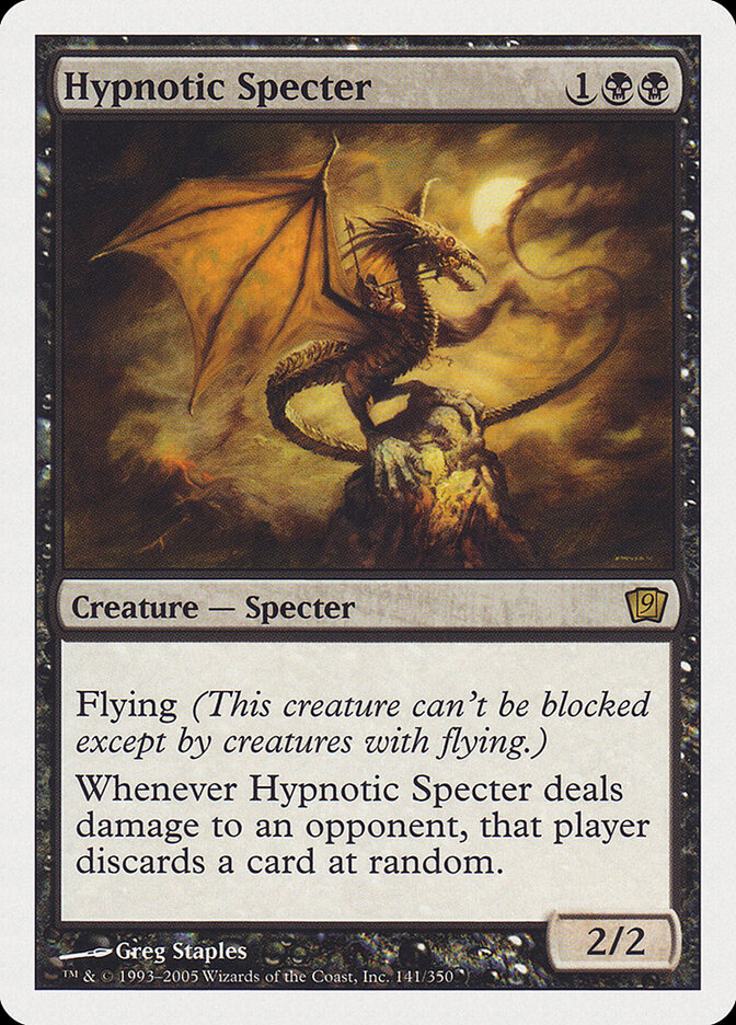 Hypnotic Specter, Ninth Edition · 141/350