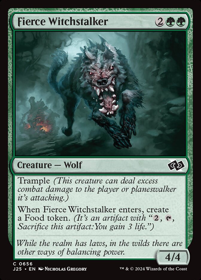Fierce Witchstalker, Foundations Jumpstart · 0656