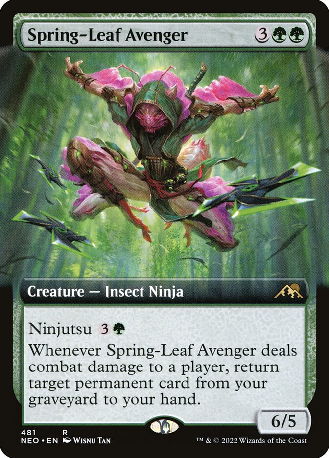 Spring-Leaf Avenger, Kamigawa: Neon Dynasty · 481