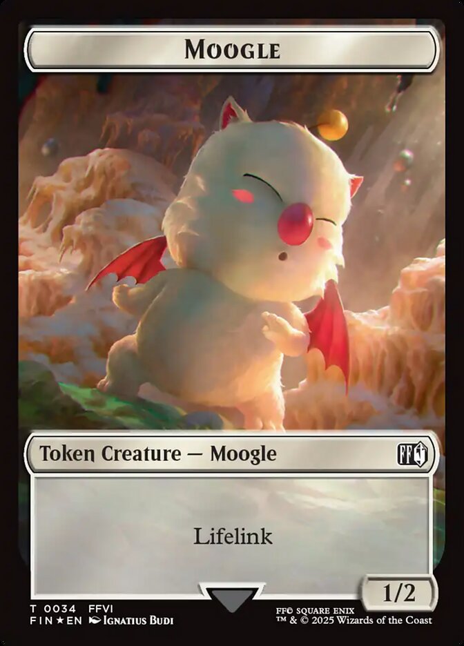Moogle, Final Fantasy Tokens · 0034