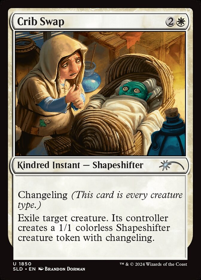 Crib Swap, Secret Lair Drop · 1850