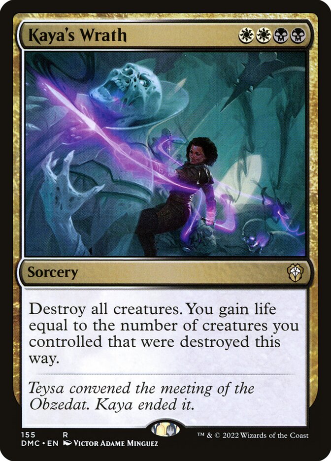 Kaya's Wrath, Dominaria United Commander · 155