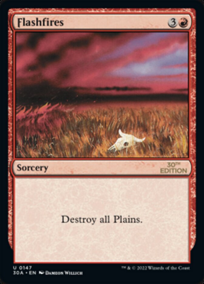 Flashfires, 30th Anniversary Edition · 147/594