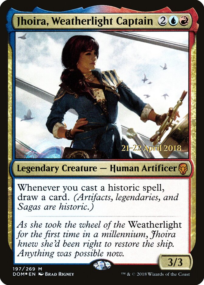 Jhoira, Weatherlight Captain, Dominaria Promos · 197/269