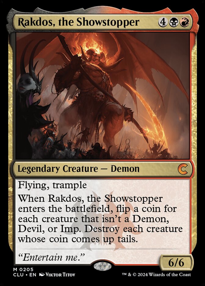 Rakdos, the Showstopper, Ravnica: Clue Edition · 0205
