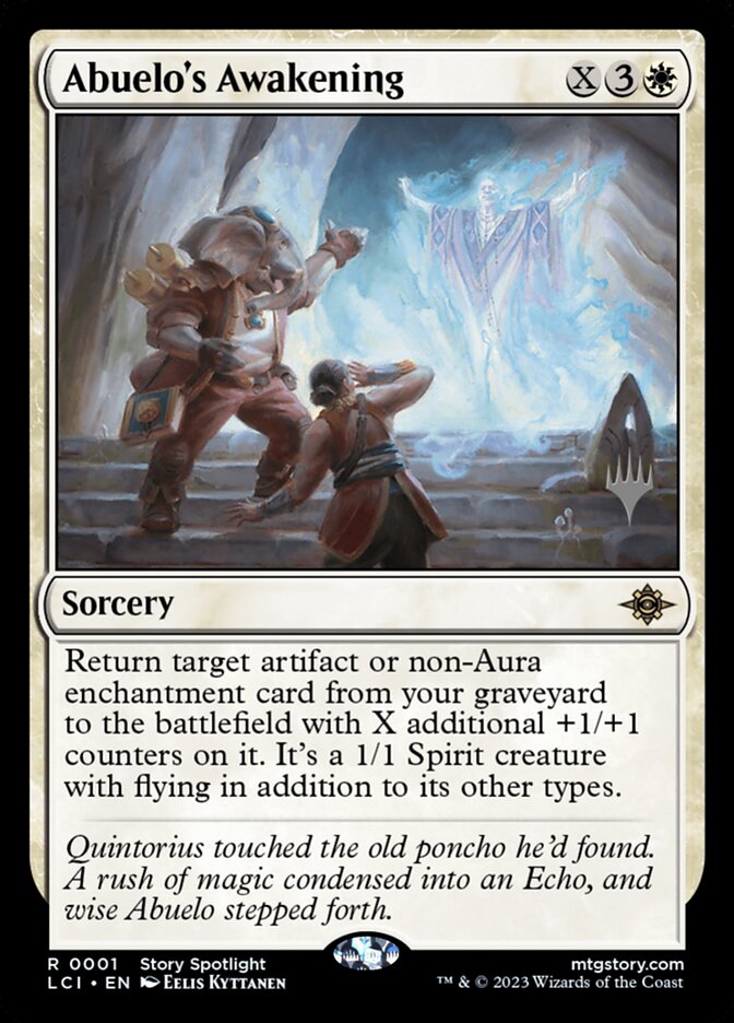Abuelo's Awakening, The Lost Caverns of Ixalan Promos · 0001