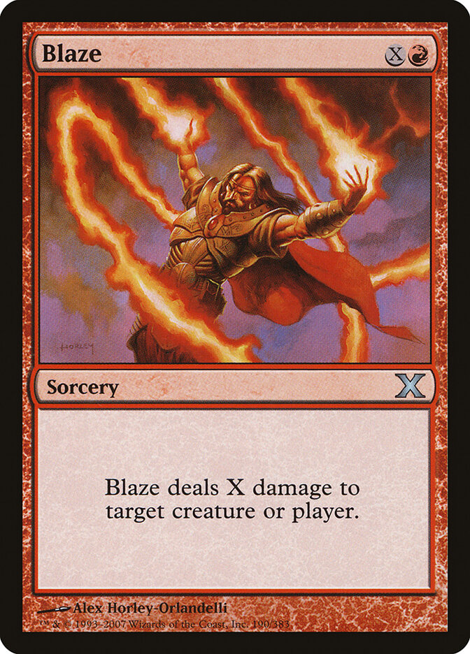 Blaze, Tenth Edition · 190/383