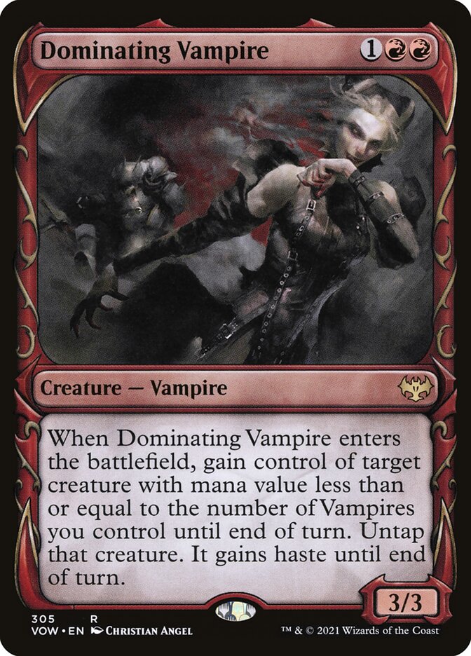 Dominating Vampire, Innistrad: Crimson Vow · 305