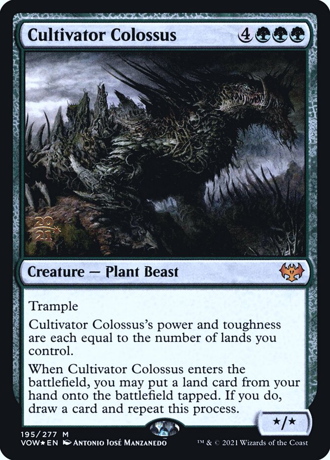 Cultivator Colossus, Innistrad: Crimson Vow Promos · 195/277