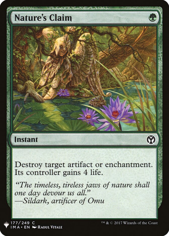 Nature's Claim, The List · ima-177