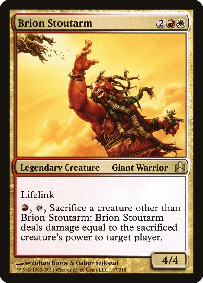 Brion Stoutarm, Commander 2011 · 187/318