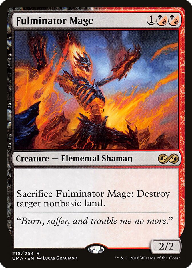 Fulminator Mage, Ultimate Masters · 215/254