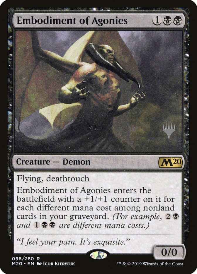 Embodiment of Agonies, Core Set 2020 Promos · 098/280