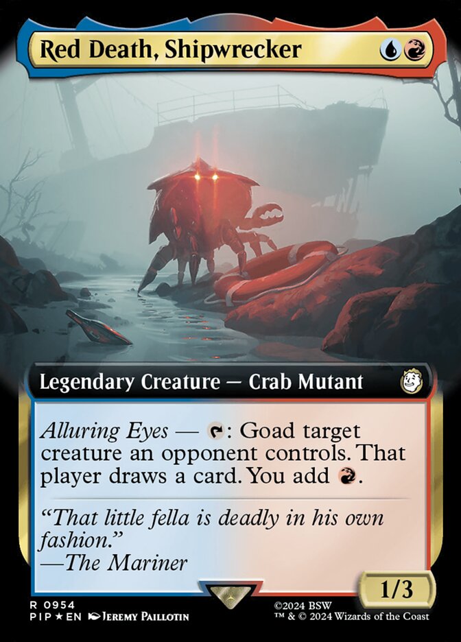 Red Death, Shipwrecker, Fallout · 0954