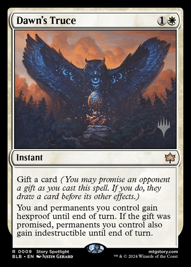 Dawn's Truce, Bloomburrow Promos · 0009