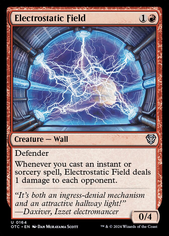 Electrostatic Field, Outlaws of Thunder Junction Commander · 0164