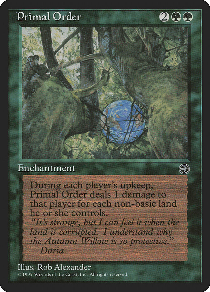 Primal Order, Homelands · 92