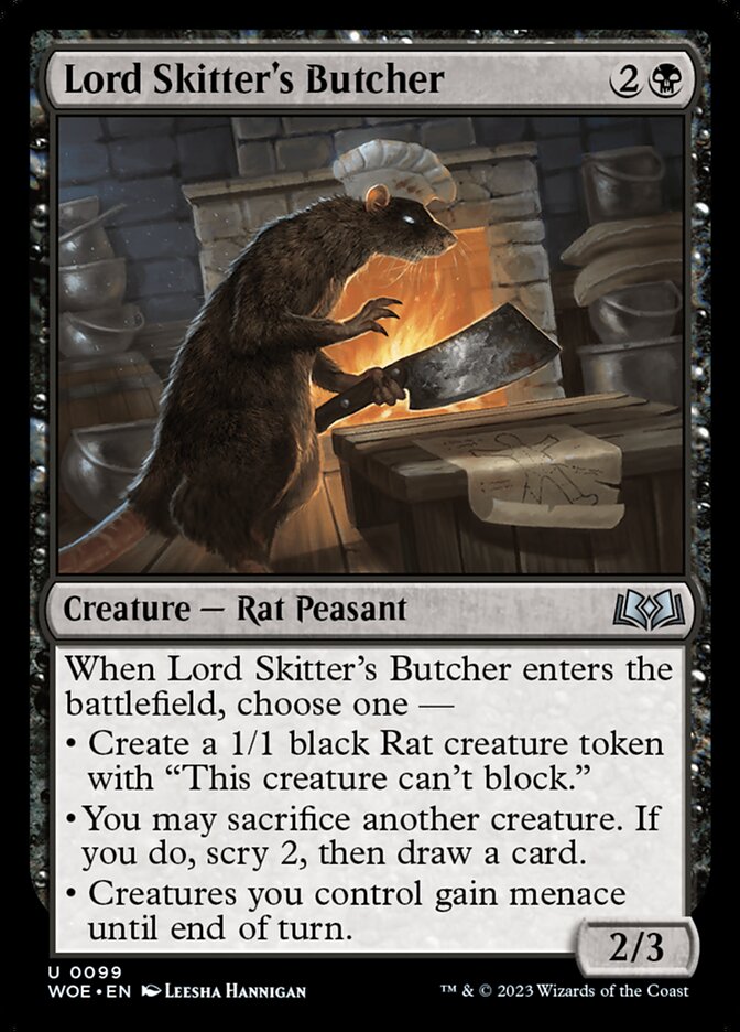 Lord Skitter's Butcher, Wilds of Eldraine · 0099