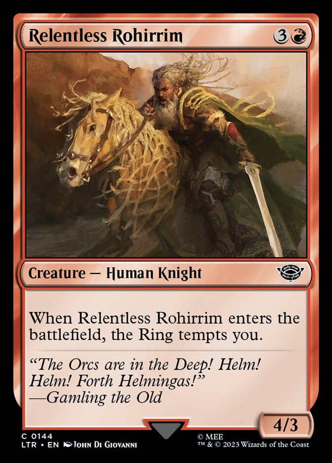 Relentless Rohirrim, The Lord of the Rings: Tales of Middle-earth · 0144
