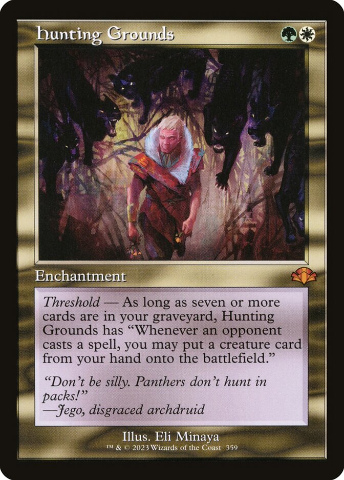 Hunting Grounds, Dominaria Remastered · 359