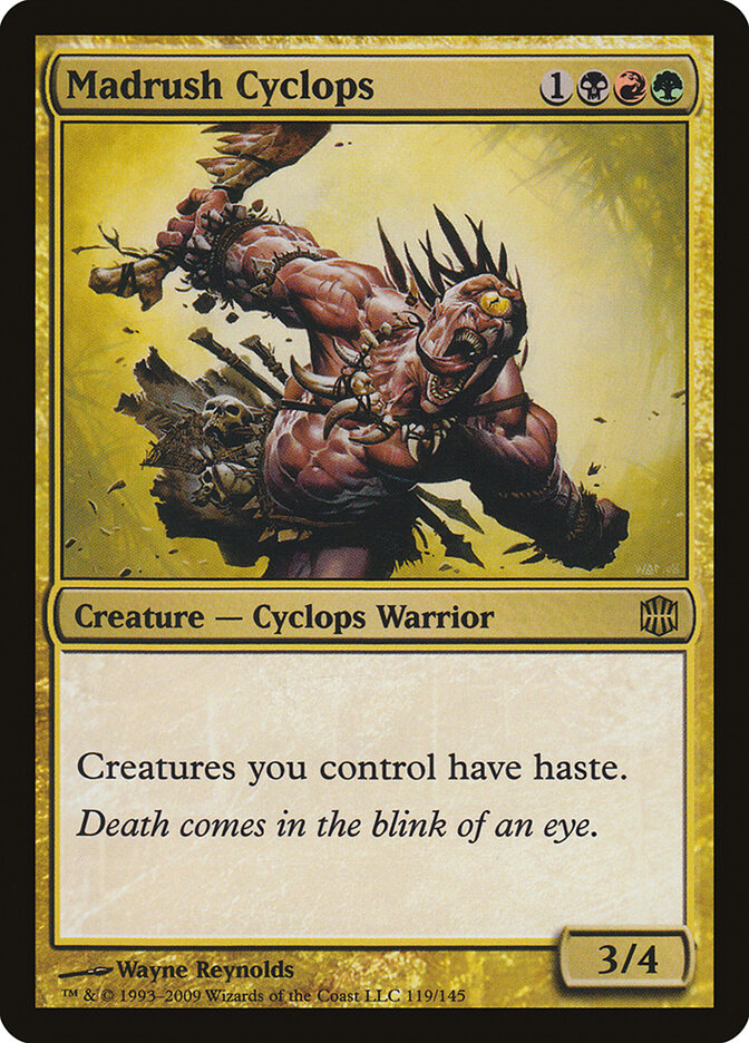 Madrush Cyclops, Alara Reborn · 119/145