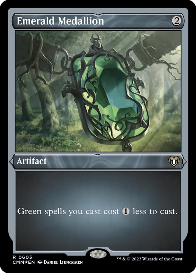 Emerald Medallion, Commander Masters · 0603