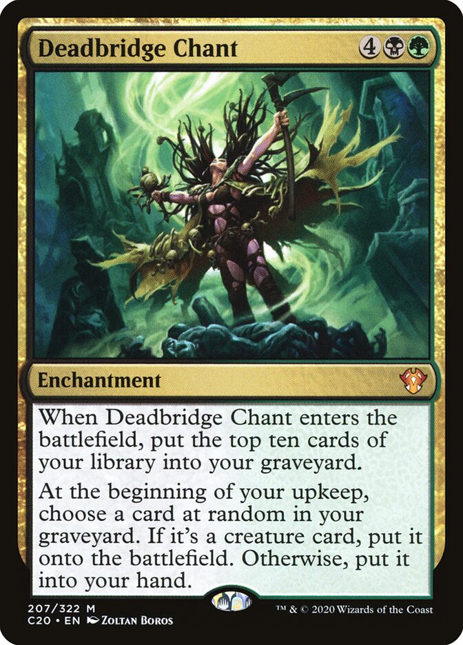 Deadbridge Chant, Commander 2020 · 207/322