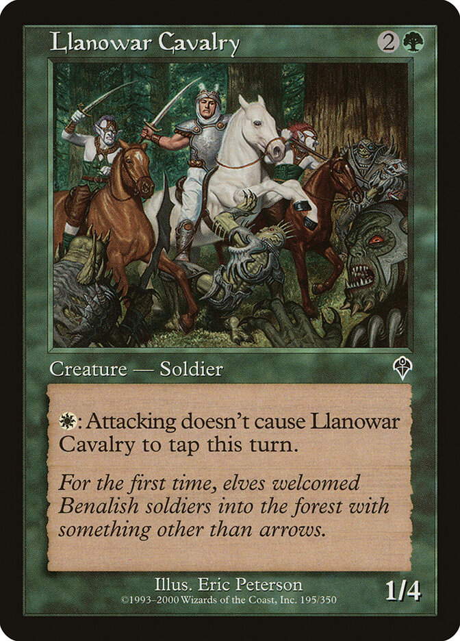 Llanowar Cavalry, Invasion · 195/350
