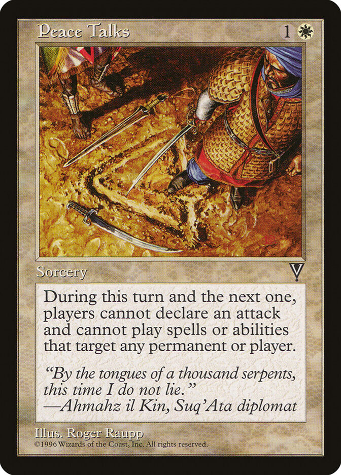 Peace Talks, Visions · 15