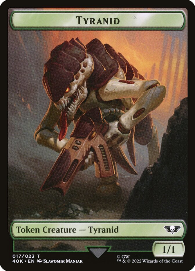 Tyranid, Warhammer 40,000 Tokens · 017