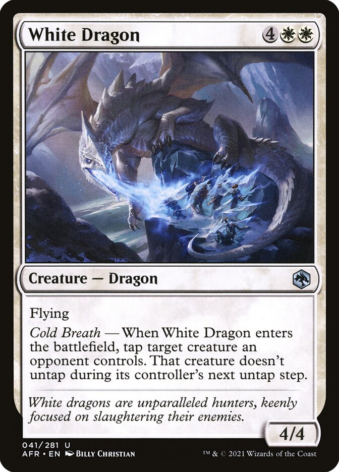 White Dragon, Adventures in the Forgotten Realms · 041/281