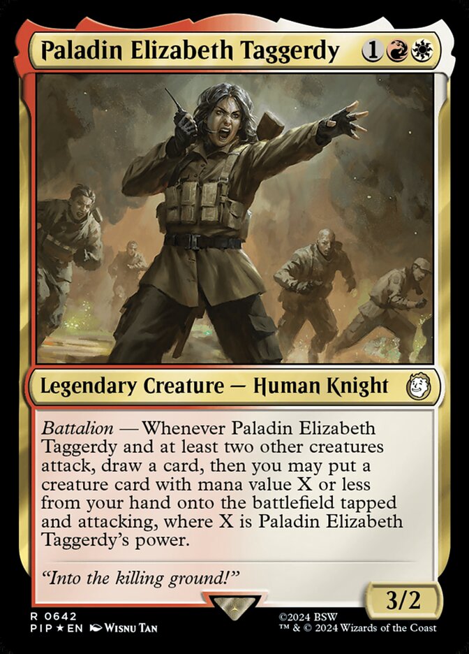 Paladin Elizabeth Taggerdy, Fallout · 0642