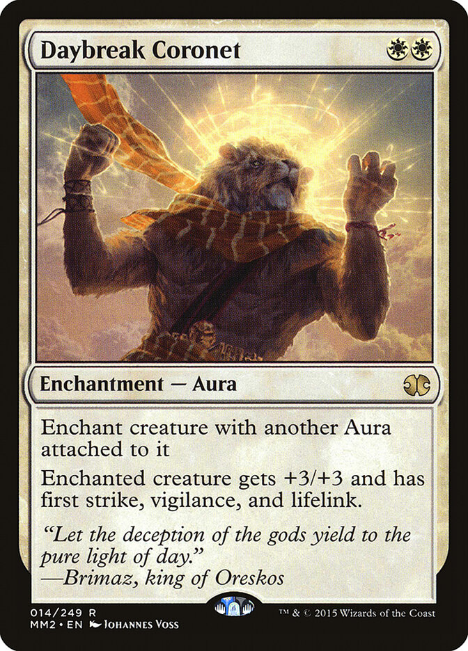 Daybreak Coronet, Modern Masters 2015 · 014/249