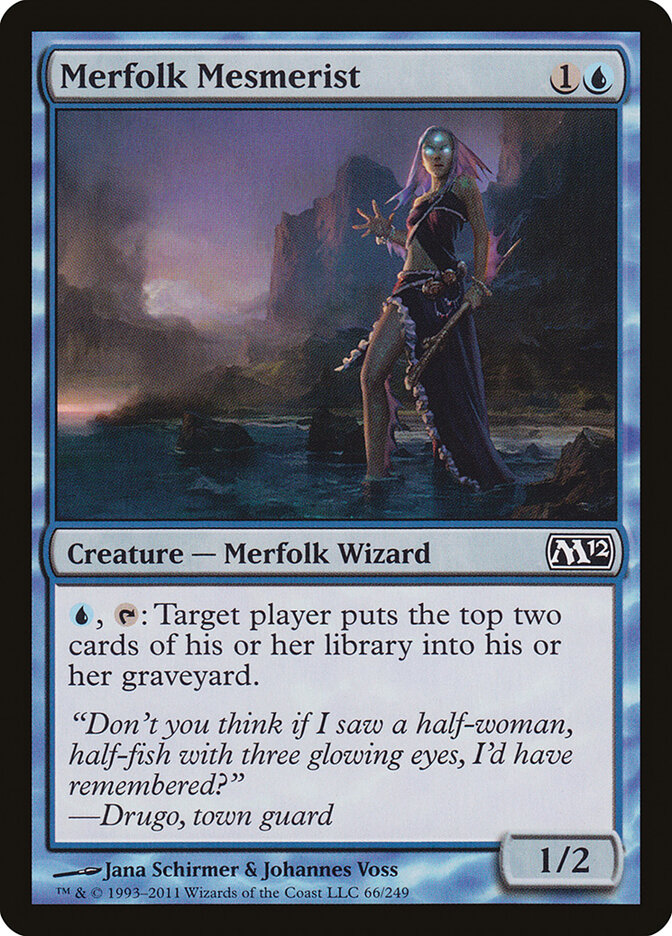 Merfolk Mesmerist, Magic 2012 · 66/249