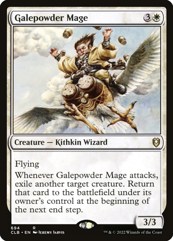 Galepowder Mage, Commander Legends: Battle for Baldur's Gate · 694