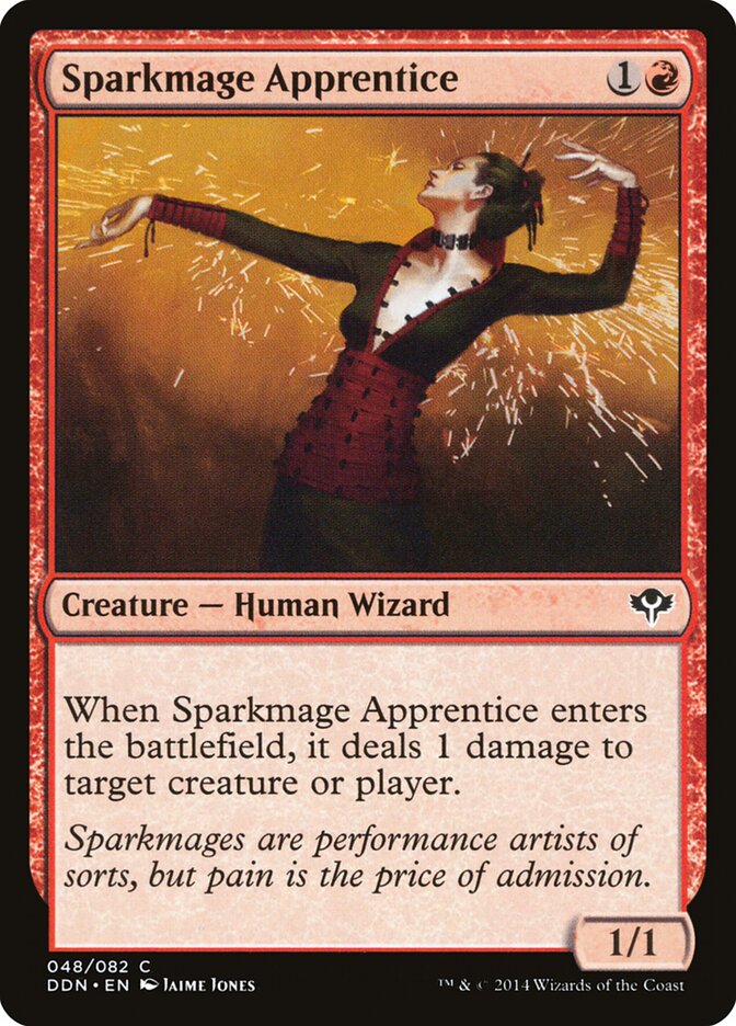 Sparkmage Apprentice, Duel Decks: Speed vs. Cunning · 048/082