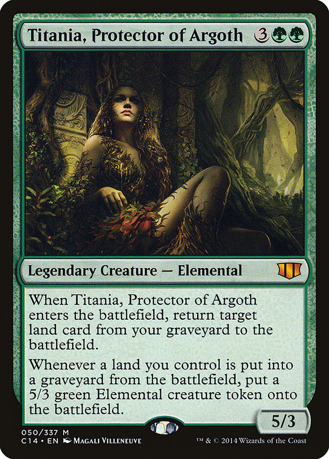 Titania, Protector of Argoth, Commander 2014 · 050/337