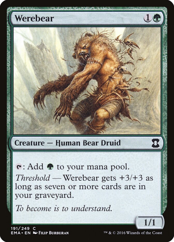 Werebear, Eternal Masters · 191/249