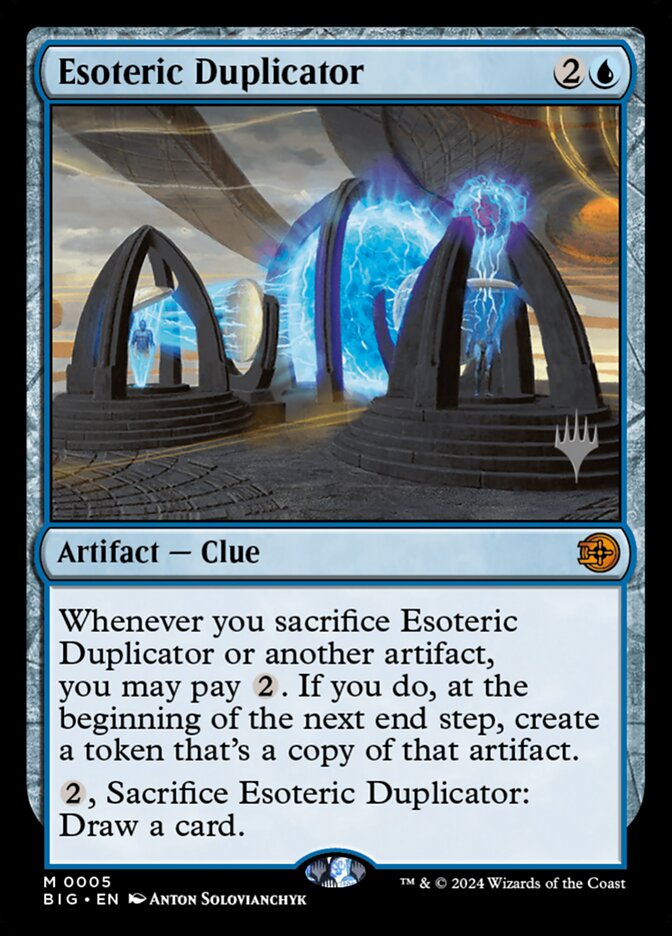 Esoteric Duplicator, The Big Score Promos · 0005
