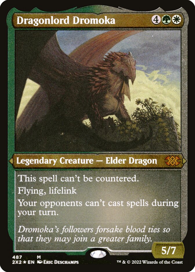 Dragonlord Dromoka, Double Masters 2022 · 487