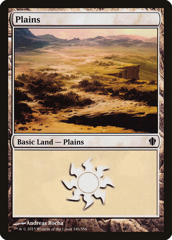 Plains, Commander 2013 · 340/356