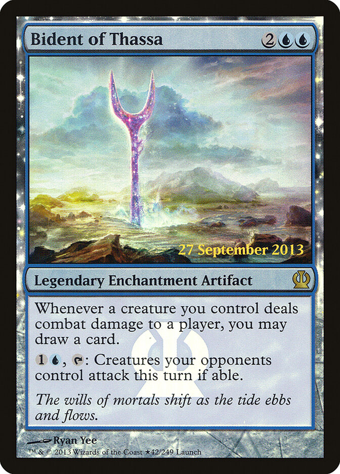 Bident of Thassa, Theros Promos · 42-star