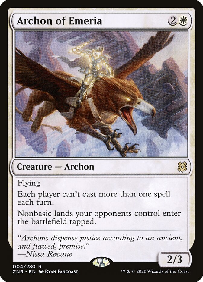 Archon of Emeria, Zendikar Rising · 004/280