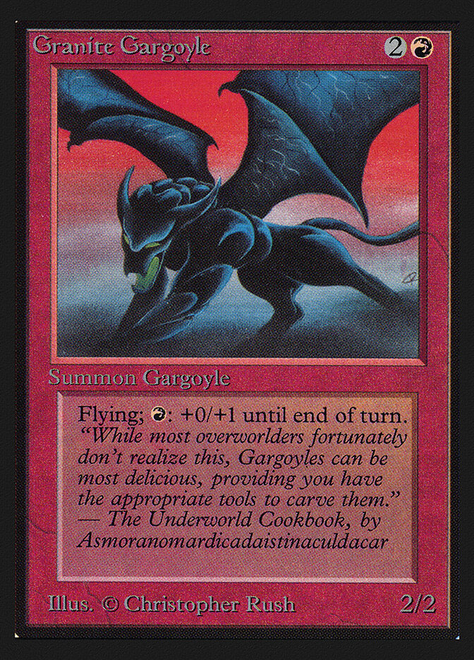 Granite Gargoyle, Collectors' Edition · 156