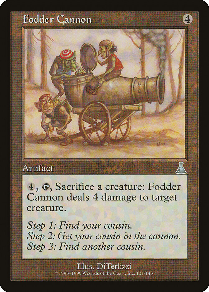 Fodder Cannon, Urza's Destiny · 131/143