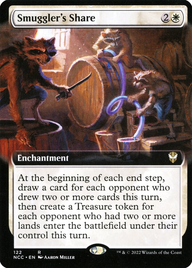 Smuggler's Share, New Capenna Commander · 122