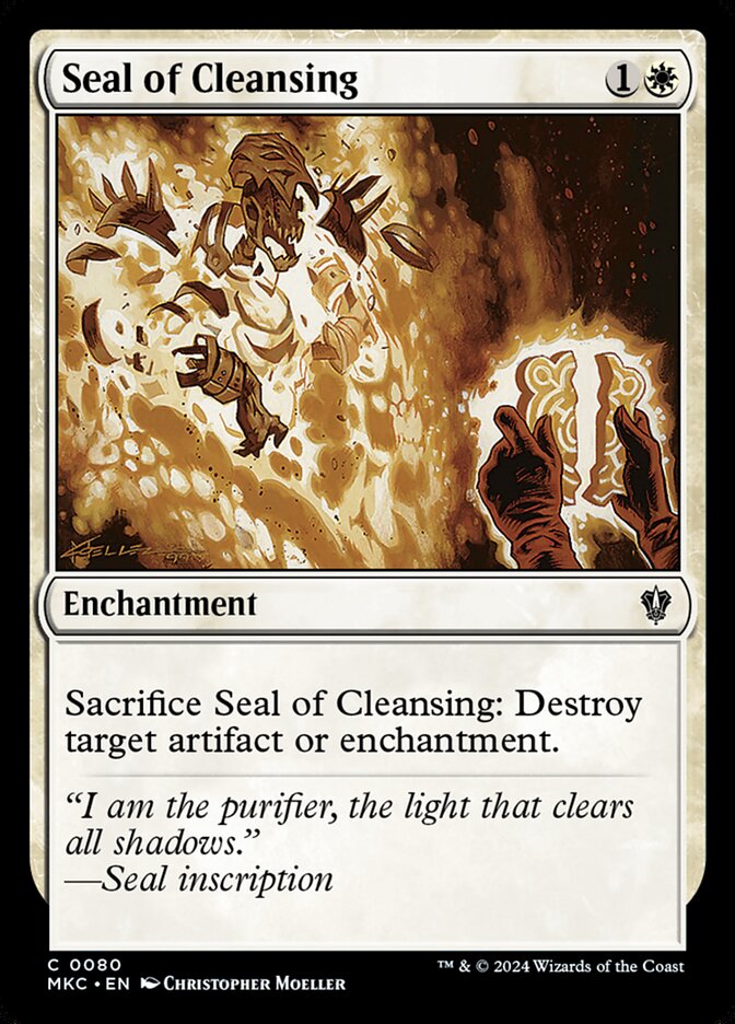 Seal of Cleansing, Murders at Karlov Manor Commander · 0080
