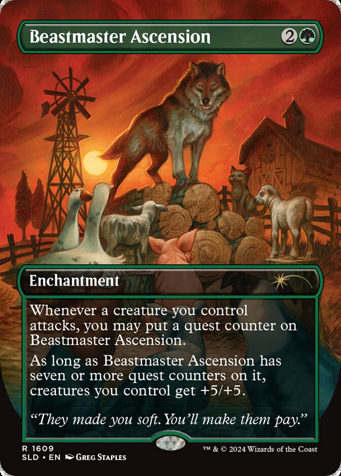 Beastmaster Ascension, Secret Lair Drop · 1609